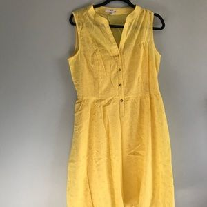 Sz 14 Studio one yellow dress excellent condition